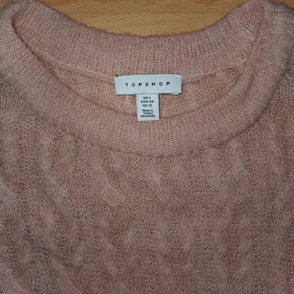 🆕️ Topshop cozy soft long sleeve top / sweater - Picture 4 of 10